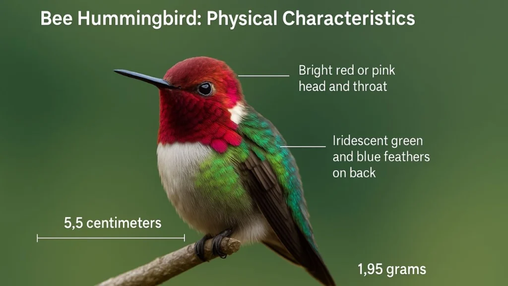 Bee Hummingbird Physical Characteristics
