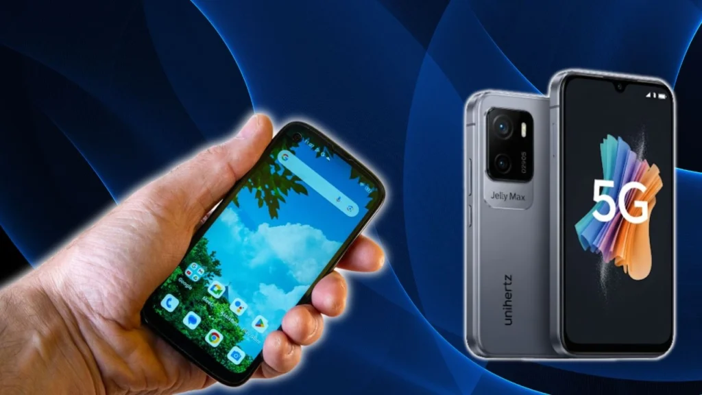 Real Image of Unihertz Jelly Max World’s Smallest 5G Smartphone in 2025