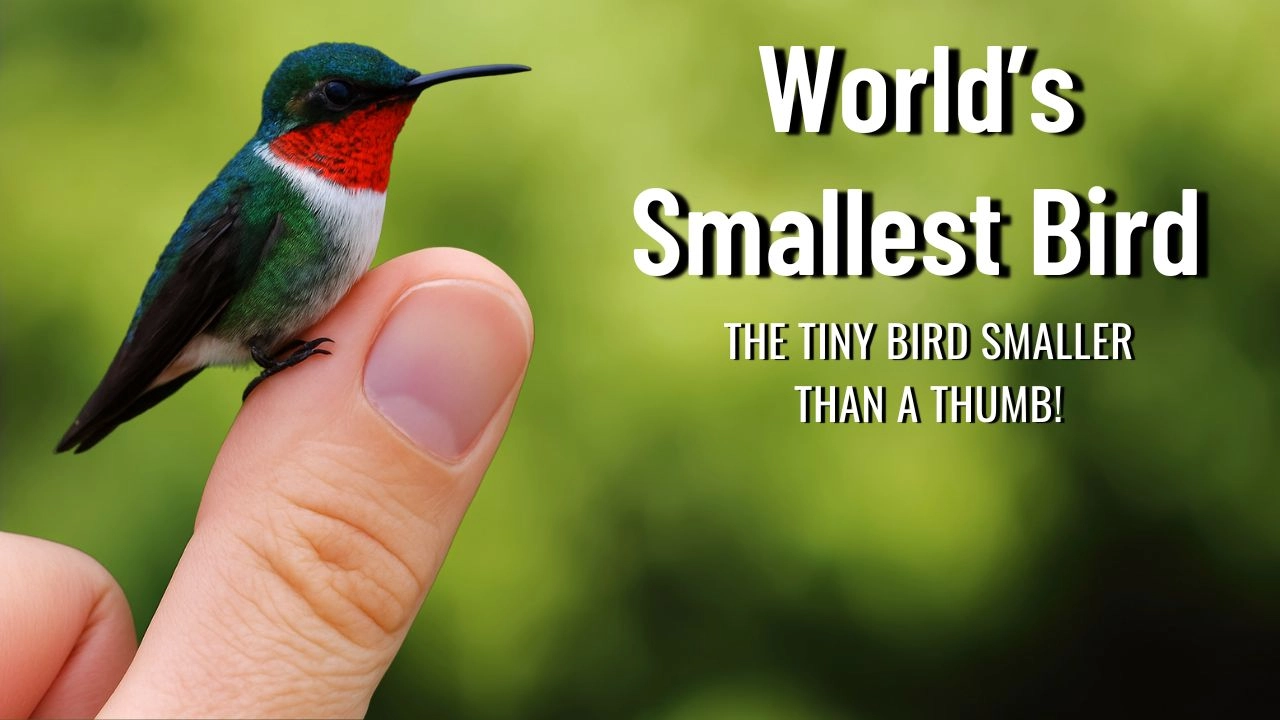 This Is the World’s Smallest Bird – You Won’t Believe How Small It Is!